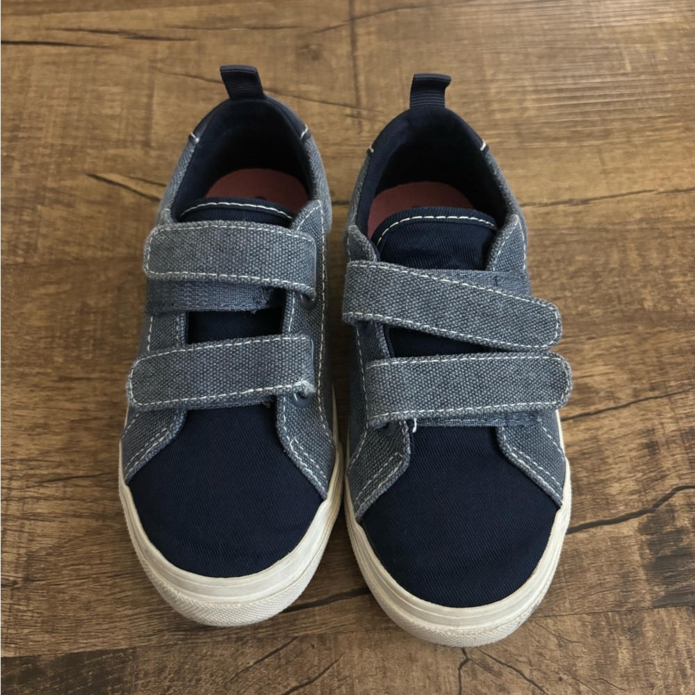 Old Navy Denim Blue Kids Sneakers with Velcro